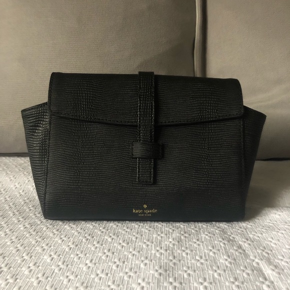 Kate Spade Black Riverside Street Emmie Crossbody - Picture 2 of 7